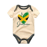 I love jamaica Baby bodysuit family vacation outfit jamaican baby clothes