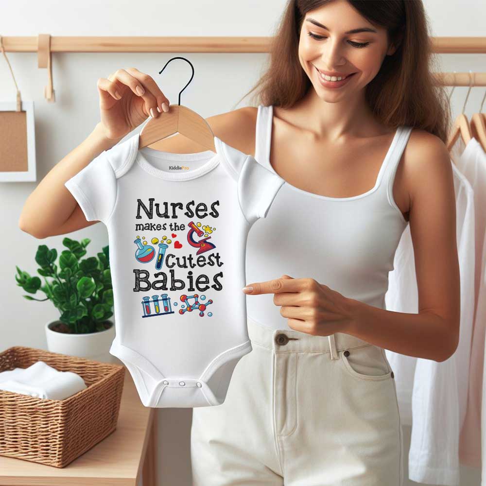 Nurse Baby Clothes Nursing Bodysuit Doctor Nurse Humor Joke Baby Gift