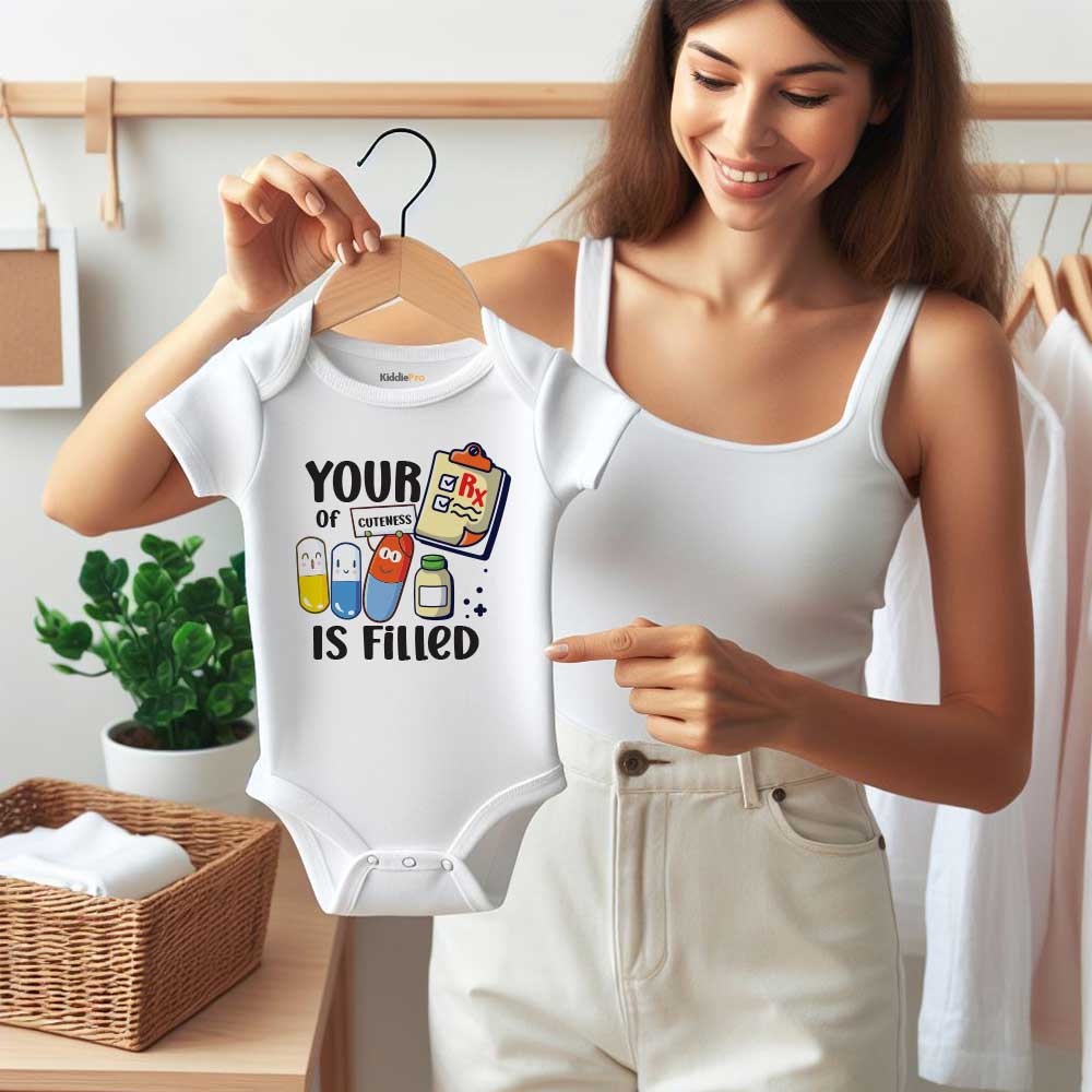 Pharmacist Baby Bodysuit Pharmacy Technician Laboratory Analyst Medical Nurse Doctor Baby clothes