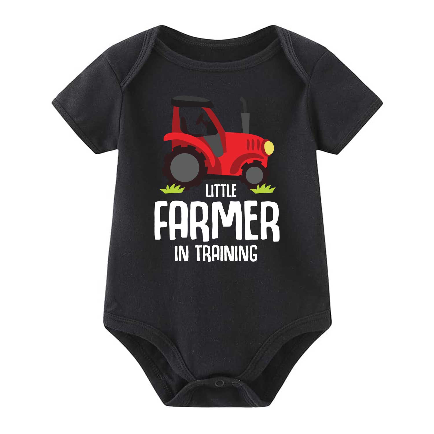 Little Farmer in training Baby bodysuit Farm tractor Farm life Little farmer baby clothes