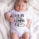 Lola's little lumpia bodysuit Grandma's little springroll Funny Asian Shanghai Rolls Food theme baby clothes