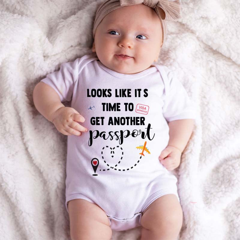 Cute Funny Travel Buddy Companion Outfit Little Travel Shirt Newborn Custom Adventure Bodysuit Little Traveller Airplane Theme Baby Boy Girl Clothes Surprise Pregnancy Announcement Gift