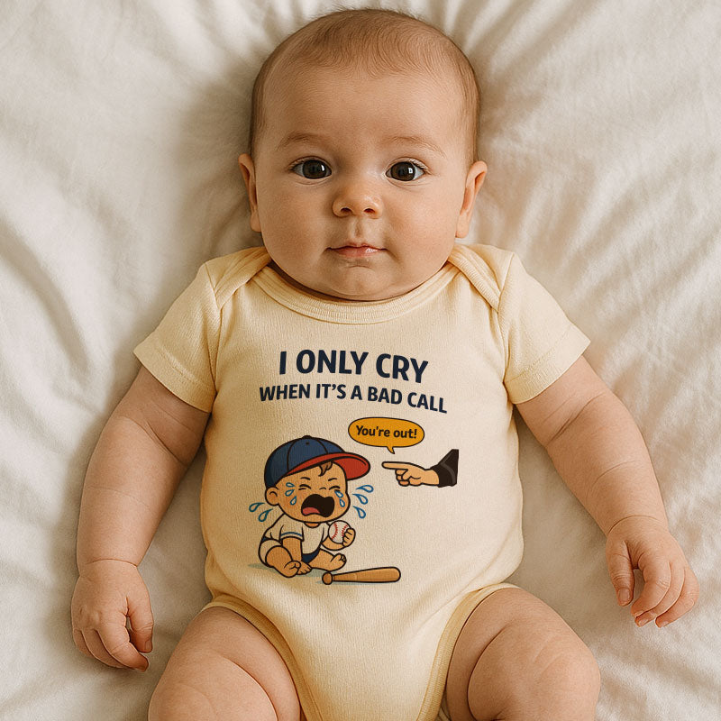 Kiddiepro Funny Baseball Baby Bodysuit for Boys and Girls Soft Cotton Infant One Piece Cute Newborn Sports Outfit Baby Gift