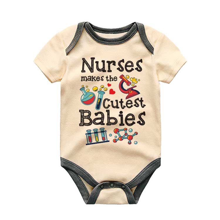 Nurse Baby Clothes Nursing Bodysuit Doctor Nurse Humor Joke Baby Gift