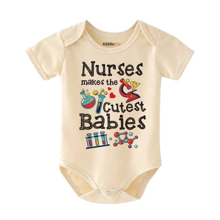 Nurse Baby Clothes Nursing Bodysuit Doctor Nurse Humor Joke Baby Gift