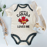 Canada Day baby boy girl clothes gift for Canadians Maple leaf outfit Custom unisex bodysuit Heritage romper personalized newborn gift