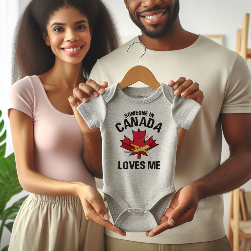 Canada Day baby boy girl clothes gift for Canadians Maple leaf outfit Custom unisex bodysuit Heritage romper personalized newborn gift