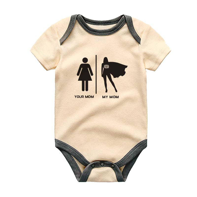 Funny Dad Baby Bodysuit Father's Day Present New Dad Baby Shower Gift Boy Girl Unisex Infant Clothing Playful Superhero Outfit Custom Newborn Clothes