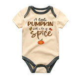 A little Pumpkin with a Lot of Spice Baby Bodysuit Unisex Infant Clothing Fall Autumn Baby Clothes