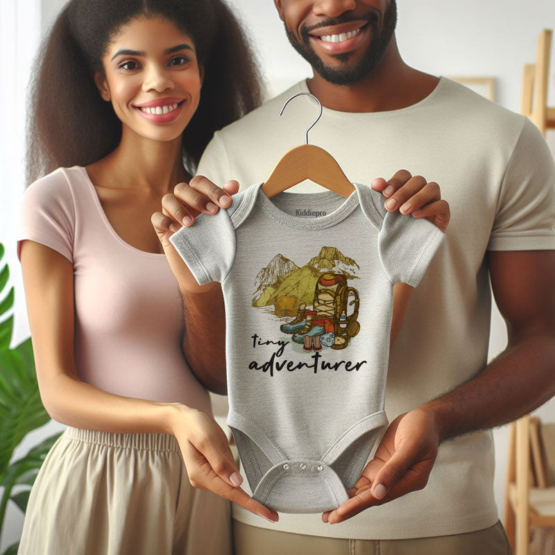 Tiny Adventurer Baby Bodysuit Cute Outdoor Newborn Outfit Infant Adventure Romper  Vêtements bébé