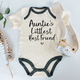 Aunt Aunties Best friend  bestie baby clothes Cute Gift for niece nephew