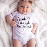 Aunt Aunties Best friend  bestie baby clothes Cute Gift for niece nephew