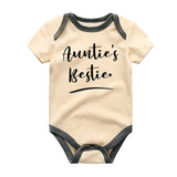 Aunt Auntie best friend Baby clothes bestie baby bodysuit Gift for baby boy girl niece nephew