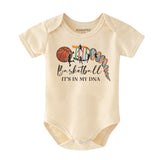 Basketball It's on my DNA Baby Boy Girl Clothes Unisex Infant Clothing