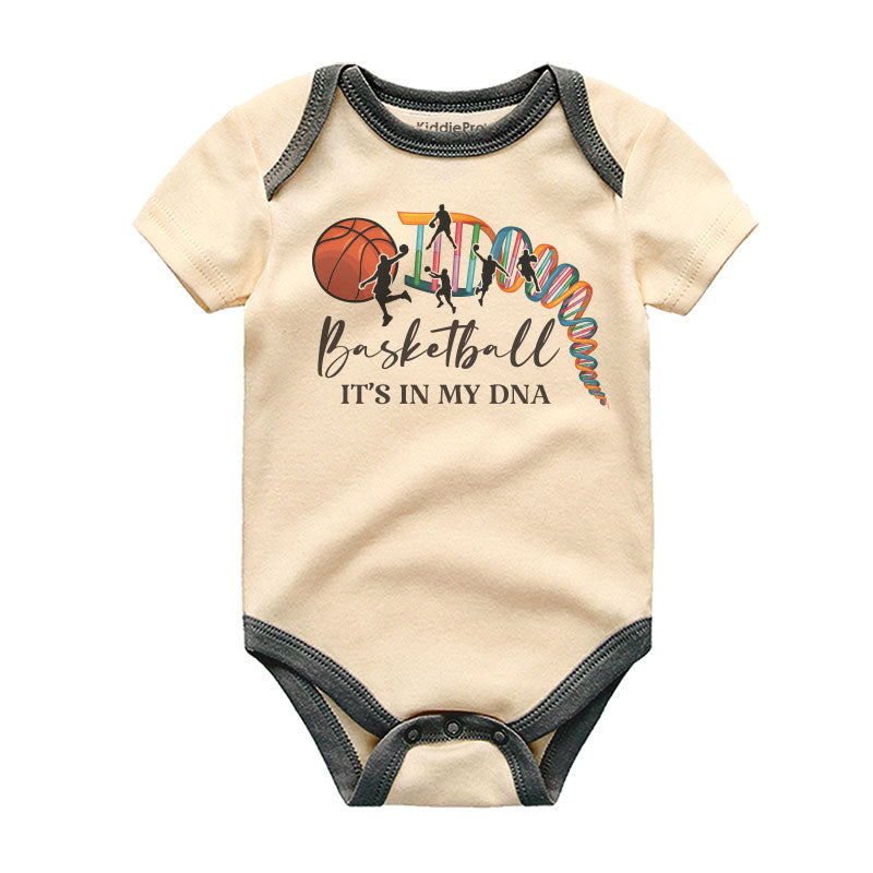 Basketball It's on my DNA Baby Boy Girl Clothes Unisex Infant Clothing