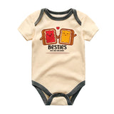 Besties Just Like Our Moms Baby Bodysuit Best friends Matching Outfit Baby Shower Gift Vêtements bébé