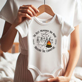 Cute Family Camping Baby Clothes Family Adventure Outfit Outdoor Baby Shower Gift Tiny Explorer Romper