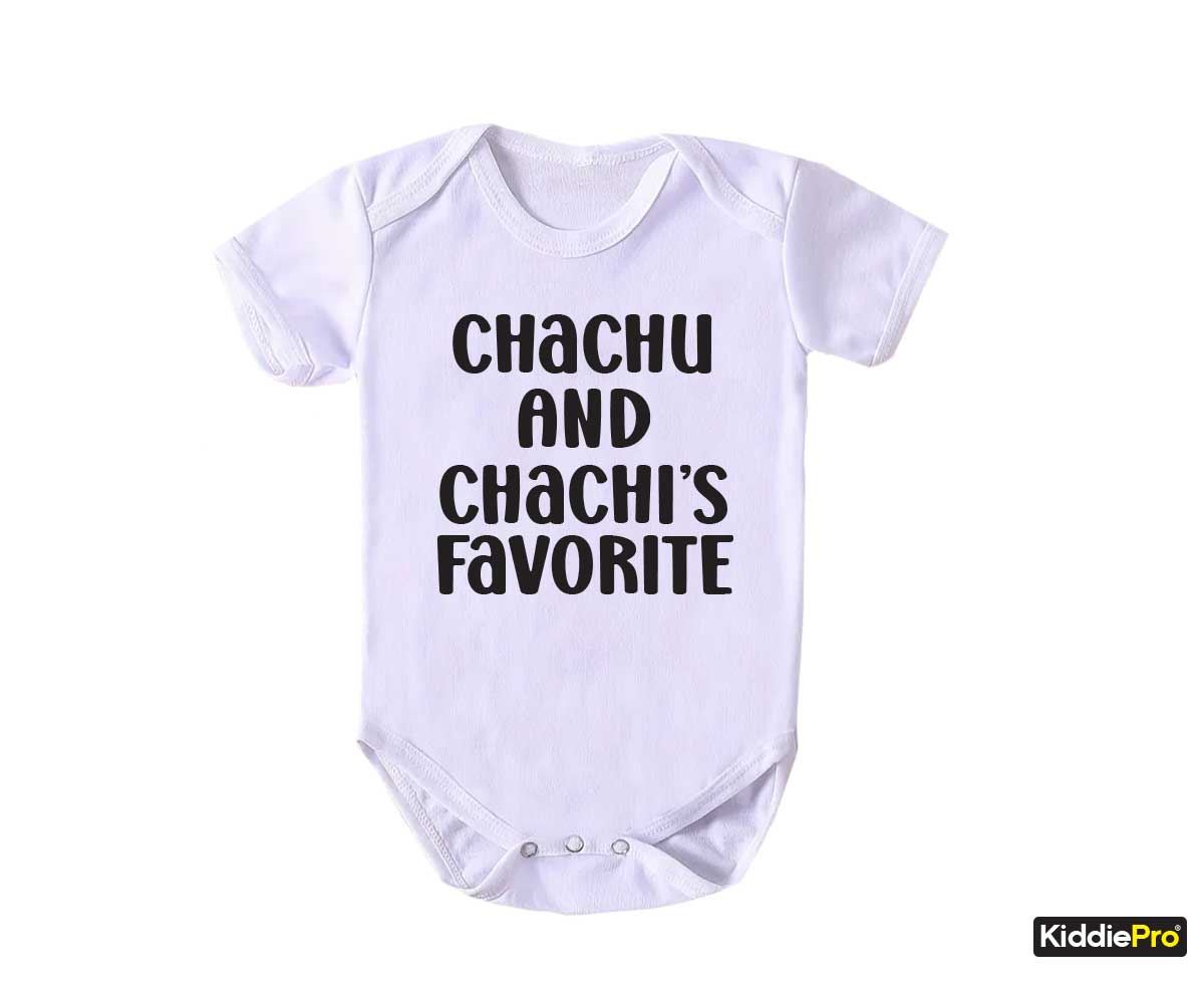 Chachu and Cachi's Favorite, Uncle and Aunt Love Top Picks, Trusted by uncle and aunt baby bodysuit