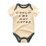 Cute Unisex Baby clothes Funny Friends Gender Neutral Baby sleepers