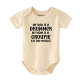 Funny Rock Band Baby Bodysuit Music Lover Newborn Outfit Baby Shower Gift for Musicians