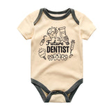 Future Dentist Baby Bodysuit Cute Dental Theme Newborn Outfit Unisex baby clothes Vêtements bébé