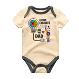 Future Engineer Robotics & Artificial Intelligence Baby Bodysuit STEM Baby Outfit Tech Lover Baby Shower Gift
