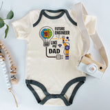Future Engineer Robotics & Artificial Intelligence Baby Bodysuit STEM Baby Outfit Tech Lover Baby Shower Gift