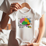 Future investment banker Unisex newborn baby clothes finance analyst romper future accountant auditor shirt cute baby bodysuit with sayings baby boy girl outfit