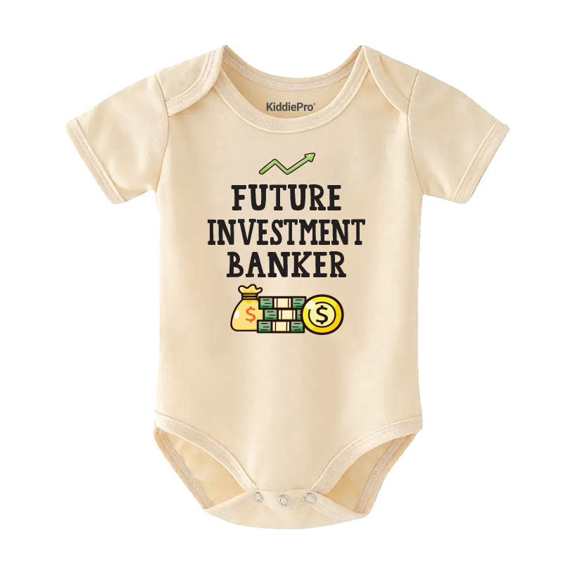 Cute Finance baby clothes Financial investment humor unisex baby boy girl bodysuit future banker accountant auditor baby outfit custom infant shirt baby shower gift