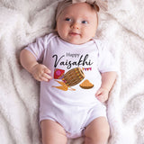 Happy Vaisakhi Baby Clothes Vaisakhi Celebration Baby Outfit Punjabi Cultural Festival Baby Clothes