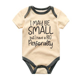 Big Personality Baby Clothes Cute FunnyUnisex Baby Bodysuit for Infants Vêtements bébé