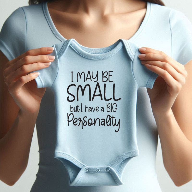 Big Personality Baby Clothes Cute FunnyUnisex Baby Bodysuit for Infants Vêtements bébé
