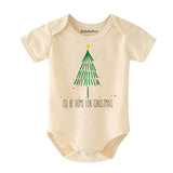 I'll be coming home for christmas baby boy girl clothes First Christmas baby outfit