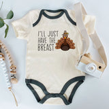 Turkey Baby Clothes Adorable Cute Funny Newborn First Thanksgiving Bodysuit Boy Girl Clothes Fall Autumn Outfit Custom Baby Shower Gift  Food Pun Foodie Personalized Shirt