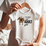 Funny Baby Quote Outfit I Can’t Adult Yet Baby Clothes Personalized Unisex Infant Bodysuit Vêtements bébé