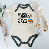 Auto Car Mechanic Baby Bodysuit, Car Enthusiast Baby clothes, Funny Mechanic Dad Baby Apparel, baby shower gift