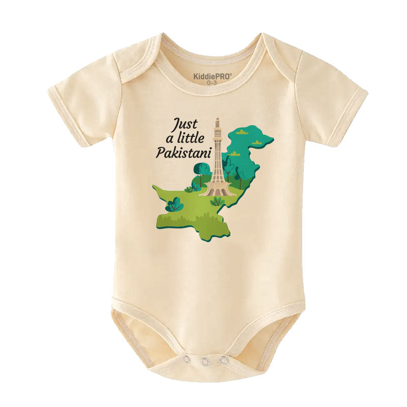 Just a little Pakistani Unisex Infant Baby Clothes Heritage Cultural Baby Outfit Custom Baby Clothes