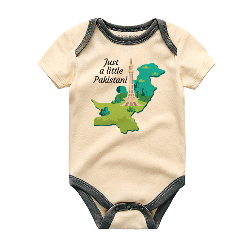 Just a little Pakistani Unisex Infant Baby Clothes Heritage Cultural Baby Outfit Custom Baby Clothes