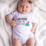 Laboratory technician Baby bodysuit Lab techs Baby clothes Future Profession Baby gift Funny baby bodysuit