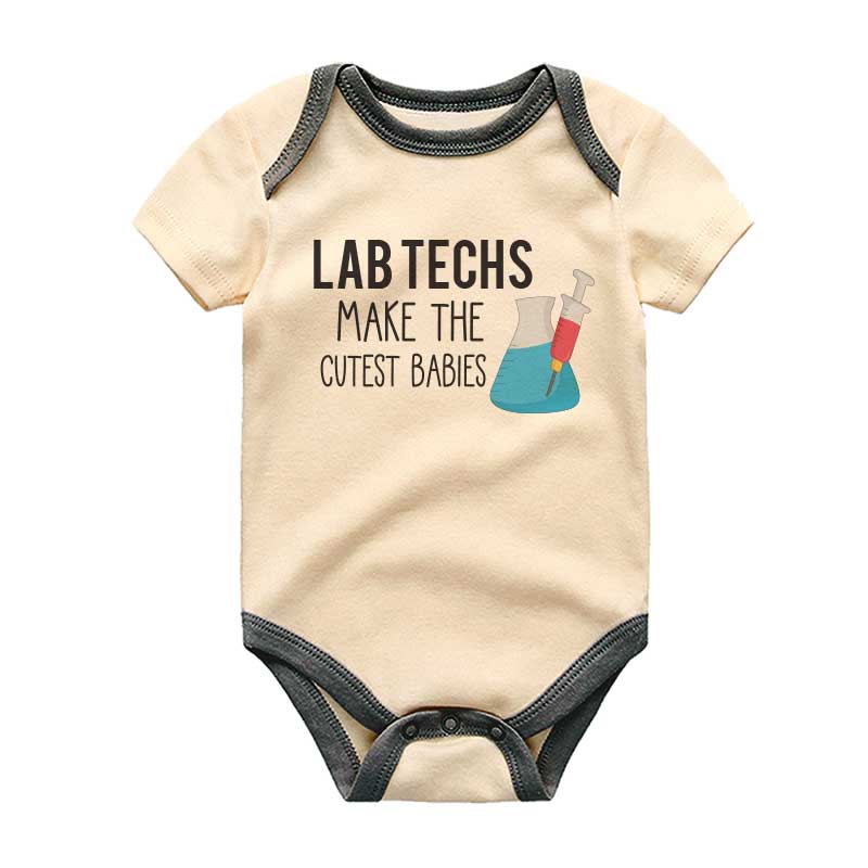 Laboratory technician Baby bodysuit Lab techs Baby clothes Future Profession Baby gift Funny baby bodysuit