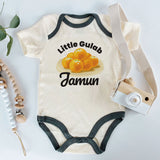 Cute Indian Dessert Baby Clothes Little Gulab Jamun Bodysuit Food Pun Outfit