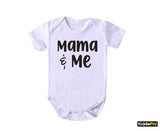 Mama and me Baby bodysuit Mother and Daughter/Son Bond One-Piece Baby Bodysuit