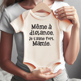 French Grandmother Personalized Baby Clothes Body Bébé Annonce Grossesse Cadeau Futur Grand-Mère Vêtements bébé