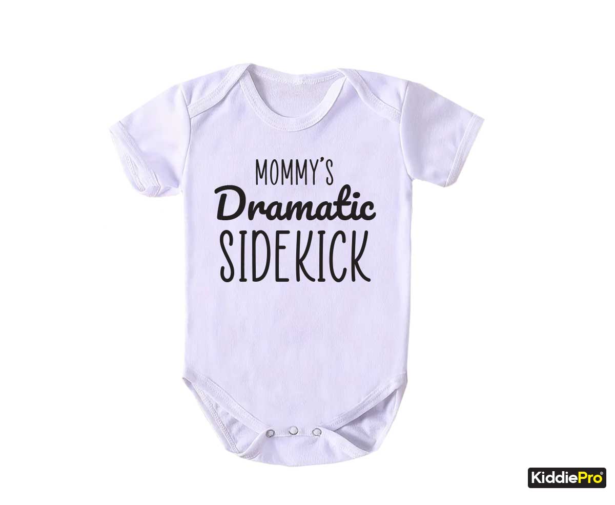 Mommy's Sidekick Cute Funny Infant One-Piece Baby Bodysuit