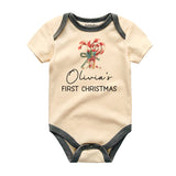 First Christmas Baby clothes Candy Cane design Unisex Baby Bodysuit