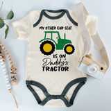 Farm Tractor Baby bodysuit Daddy's Farm Tractor Baby clothes Farmer outfit Funny Baby Gift