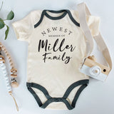 Custom Baby Name bodysuit Personalized Newborn Outfit Customizable Baby Bodysuit Newborn Outfit with Custom Name Unisex Newborn Gift and Keepsakes