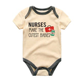 Nurses makes the cutest babies Nurse baby bodysuit healthcare provider Funny baby clothes, Baby gift