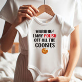 Cute Gift for Polish Parents Cookie Lover Outfit Pastry Bakery Romper heritage cultural baby bodysuit