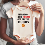 Cute Gift for Polish Parents Cookie Lover Outfit Pastry Bakery Romper heritage cultural baby bodysuit